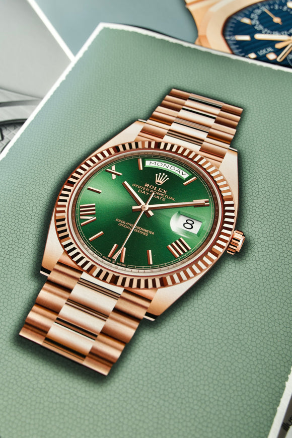 Rolex Day-Date with Olive Green Dial